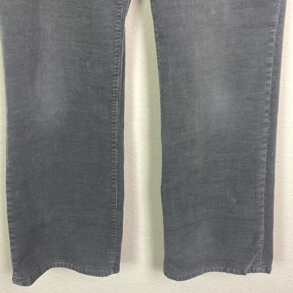Talbots Signature Straight gray corduroy pants women’s 8P - Picture 4 of 13